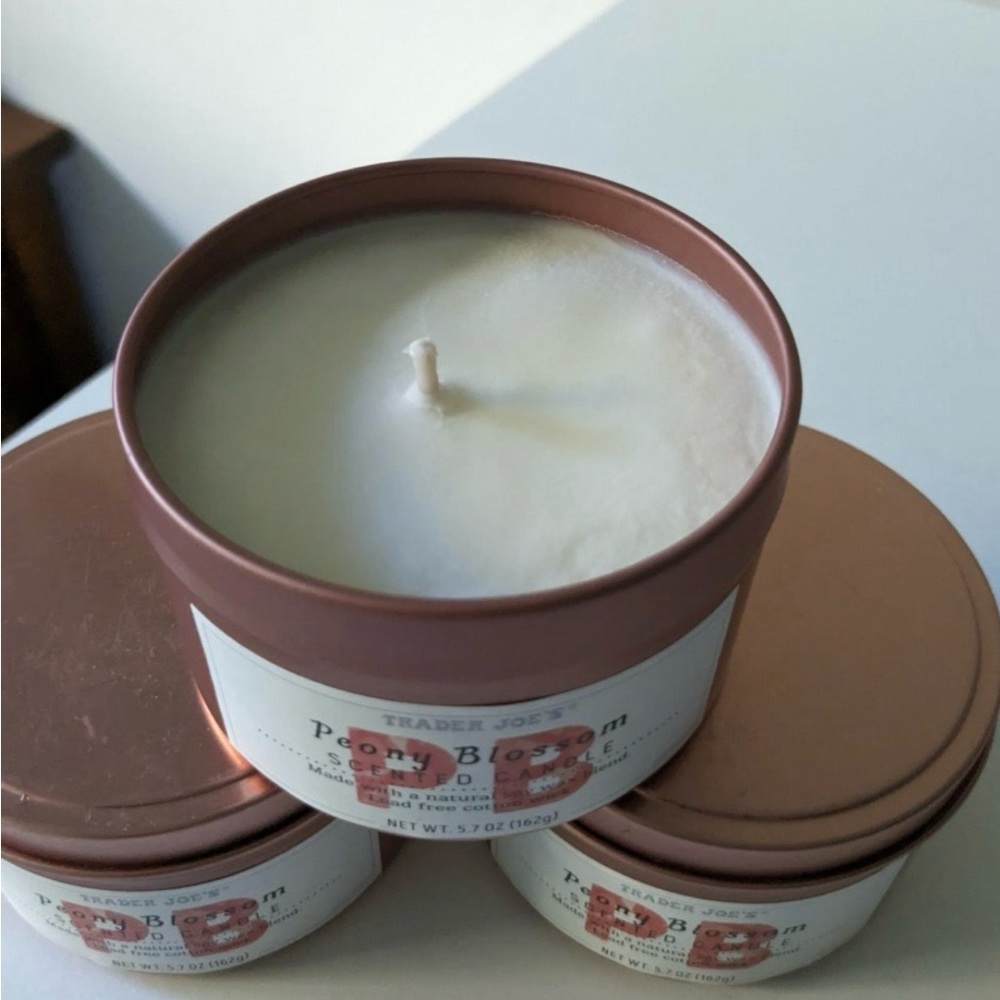 Peony candles